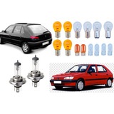 Lampadas Farol Lanterna Giro Peugeot 306 1997 98 99 00 2001