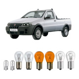 Lampadas Lanterna Pisca Ré Freio Strada 1996 98 99 A 2019