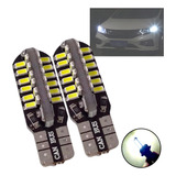 Lâmpadas Led Pingo Forte T10 48 Leds Torre Canbus Branco Par