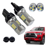 Lâmpadas Led T20 2 Polos Luz Diurna Toyota Hilux Srv 2019/20