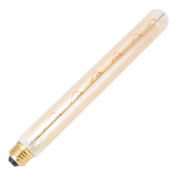Lâmpadas Led Vintage Bulbo Tubular Gold Warm Light E27 E26