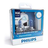 Lâmpadas Philips Diamond Vision 5000k H4