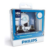 Lâmpadas Philips Diamond Vision 5000k Hb4 ( Original Leia ) 
