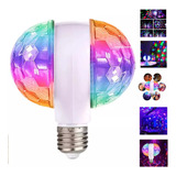 Lâmpadas Rgb Rotativa Globo Luz Led