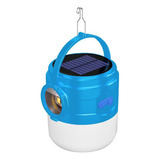 Lampião Led Lanterna Luminária Solar Camping