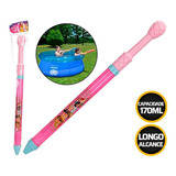 Lança Água Tubo Princesas 170ml Com Longo Alcance