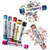 Lança Confete Colorido 30cm - Kit