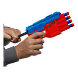 Lançador De Dardos Nerf Alpha Strike Claw Qs-4 Hasbro