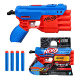Lançador De Dardos Nerf Strike Fang Claw Qs-4 Hasbro
