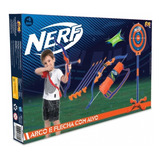 Lançador Nerf - Kit Arco E Flecha Com Alvo Infantil - Fun