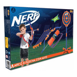 Lançador Nerf - Kit Arco E Flecha Com Alvo Infantil - Fun 