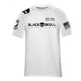 Lançamento Camiseta Bope Branca Dry Fit - Black Skull