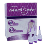 Lancetas 28g, 1,5mm - Medisafe Solo