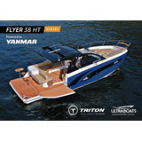 Lancha Triton Flyer 38 Ht || Zero || Diesel Yanmar