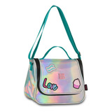 Lancheira Escolar Holofráfica Rebecca Bonbon Clio Rb2482