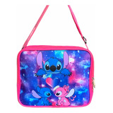 Lancheira Térmica Escolar Infantil Stitch Volta As Aulas