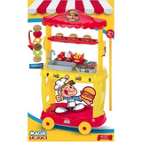 Lanchonete Food Truck Burguer Hamburgueria 8080 - Magic Toys