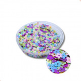 Lantejoula Paetê Flor Com 05mm Colorida De Aplique Para Laço