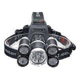 Lanterna Cabeça 5 Leds C/ Foco Regulavel Pesca Bike Tatica 