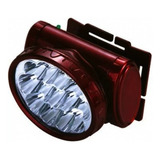 Lanterna Cabeça Recarregável Capacete 13 Led Forte Caça Luz