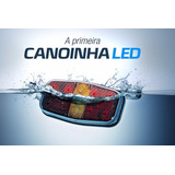 Lanterna Canoinha Led Carreta Reboque Meia Luz Freio Seta