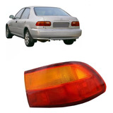 Lanterna Civic Sedan 1992 1993 1994