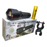 Lanterna Com Mira Laser + Suporte