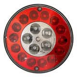 Lanterna Corujinha Facchini 3 4 Led 24v Posicao Freio Pisca 