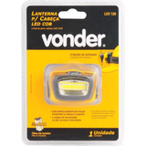Lanterna De Cabeça Led Cob Lcv 120 Lúmens Capacete Vonder