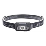 Lanterna De Cabeça Led Recarregável Fita Ajustável Usb
