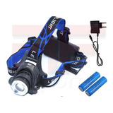 Lanterna De Cabeça T6 Led Cree Profissional Tatica C Zoom