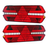 Lanterna De Led Carreta Bau Sider Graneleiro 24v 