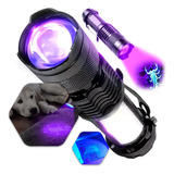Lanterna De Led Potente Luz Negra Ultravioleta Uv Escorpião