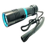 Lanterna De Mergulho Led Cree T6 Profissional Super Forte