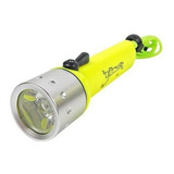 Lanterna De Mergulho Tática Led Prova D´água 25m Distância