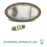 Lanterna De Teto Celta / Prisma Até 2013 + Lâmpada Led