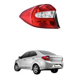 Lanterna Ford Ka 2015 / 2018 Sedan Bicolor Lado Esquerdo