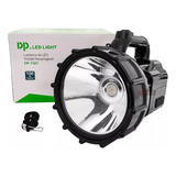 Lanterna Holofote Led 100w Tática Super Potente Recarregável