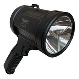 Lanterna Holofote Led T9 C/ Placa Solar 4 Cores + Power Bank Cor Da Luz Branco