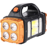 Lanterna Holofote Super Potente Led Recarregavel Usb E Solar