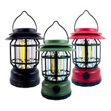 Lanterna Lampião 4 Em1 P/ Pescas