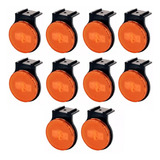 Lanterna Lateral Led Caminhão Carreta Baú C/sup (kit C/ 10)