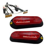 Lanterna Led Carretinha Reboque Par Homologada Luz Placa