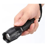 Lanterna Led Recarregavel Militar Tática 800 Lumens Potente