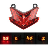 Lanterna Led Z800 Zx6r C/ Pisca Kawasaki Vermelha Z 800 636