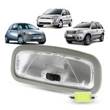 Lanterna Luz Teto + Moldura Fiesta Courier Ecosport Led