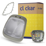 Lanterna Luz Teto + Moldura Saveiro G3 2000 A 2005 Temporiz
