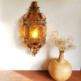 Lanterna Marroquina Arandelas Paredes Colonial Interna