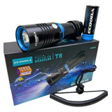 Lanterna Mergulho Led T6 A Prova