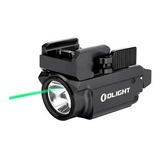 Lanterna Olight Baldr Mini Trilho Picatinny Com Laser Verde Cor Da Luz Branco